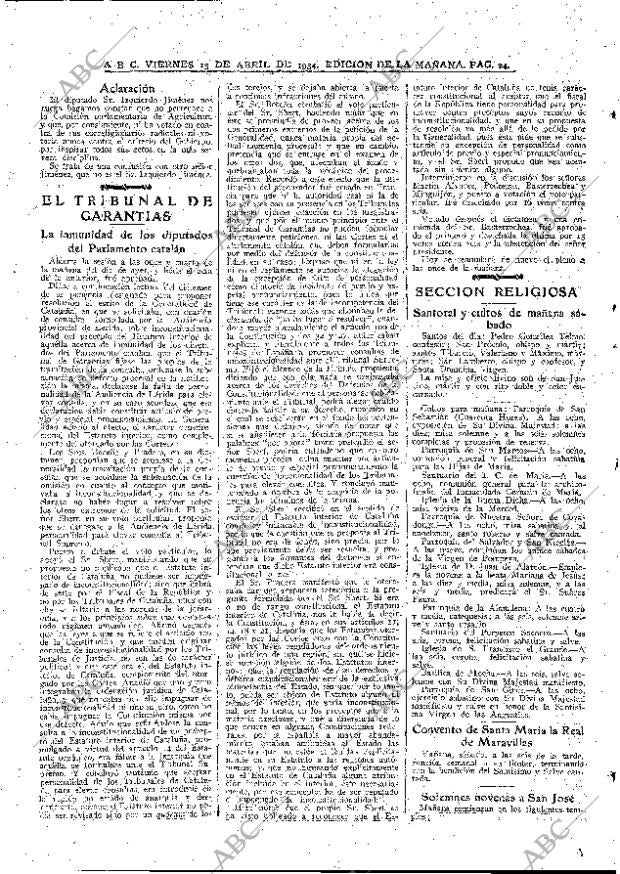 ABC MADRID 13-04-1934 página 24