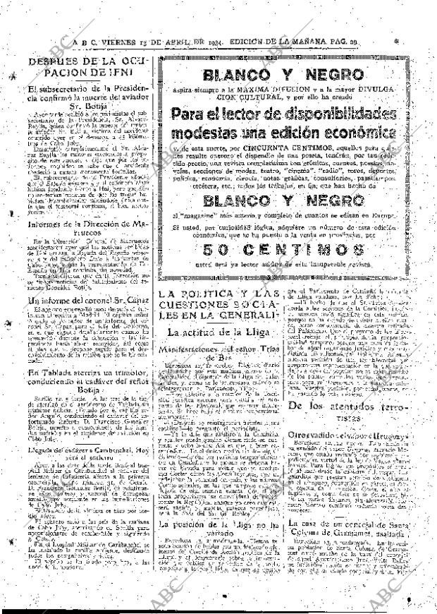 ABC MADRID 13-04-1934 página 29