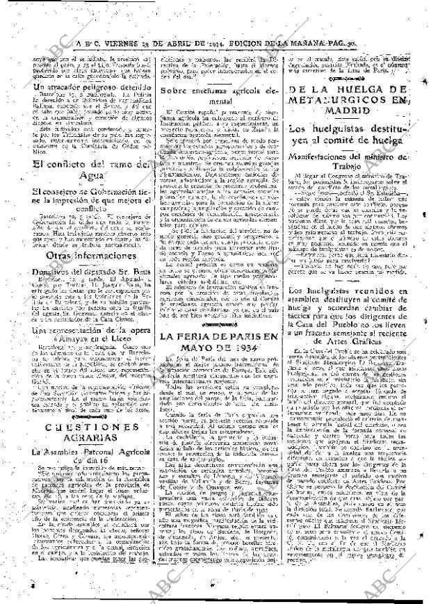 ABC MADRID 13-04-1934 página 30