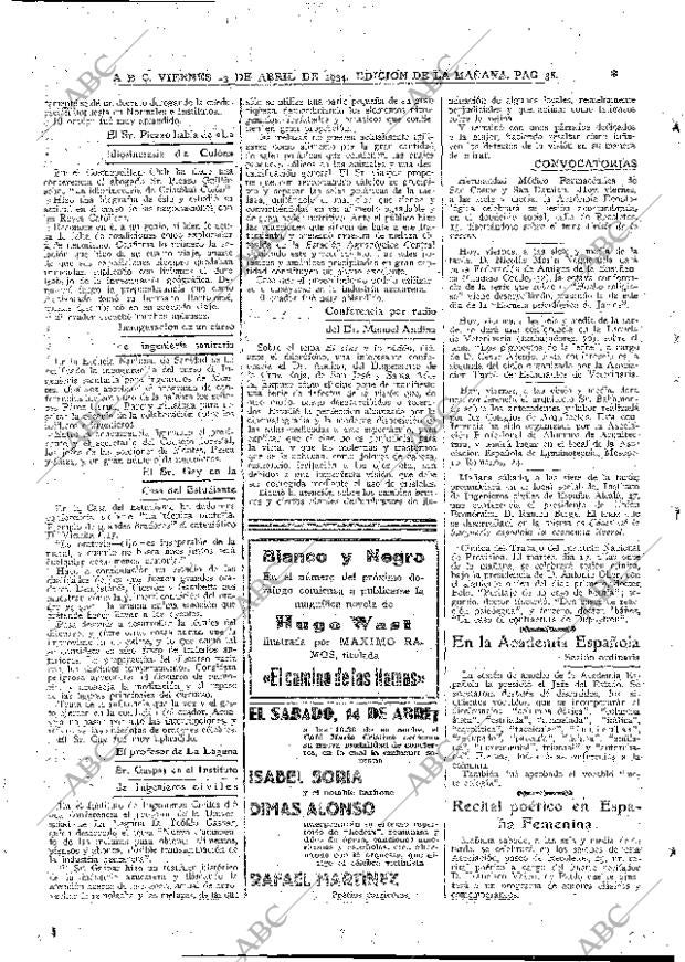 ABC MADRID 13-04-1934 página 38