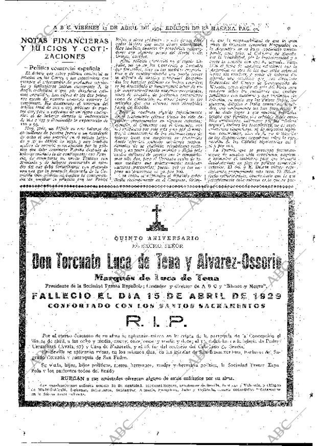 ABC MADRID 13-04-1934 página 40
