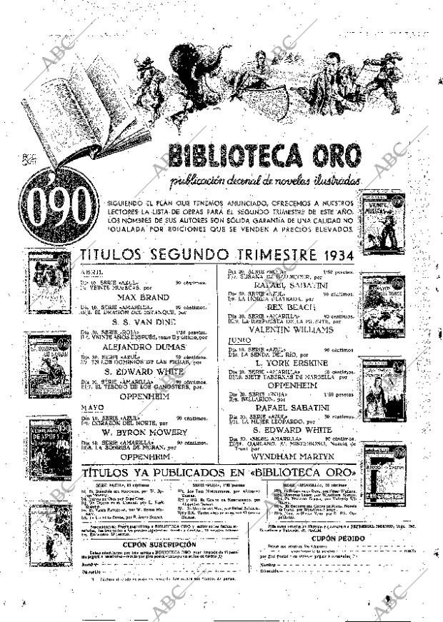 ABC MADRID 14-04-1934 página 2