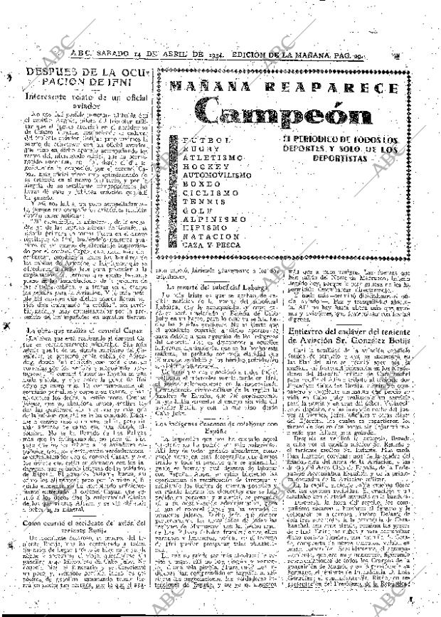 ABC MADRID 14-04-1934 página 29