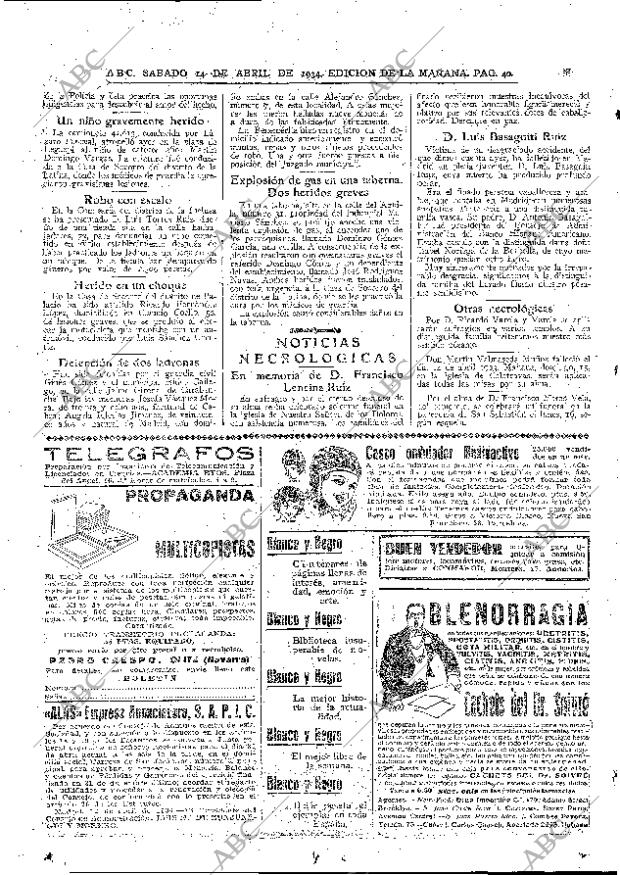 ABC MADRID 14-04-1934 página 40