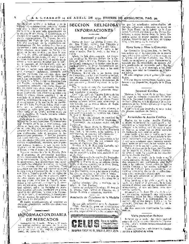 ABC SEVILLA 14-04-1934 página 30