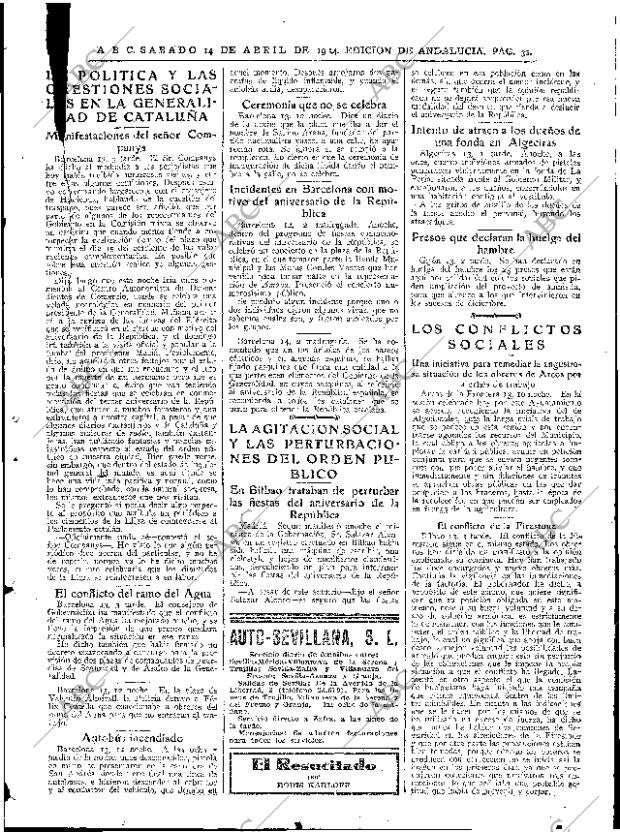 ABC SEVILLA 14-04-1934 página 31