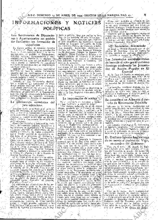 ABC MADRID 15-04-1934 página 35