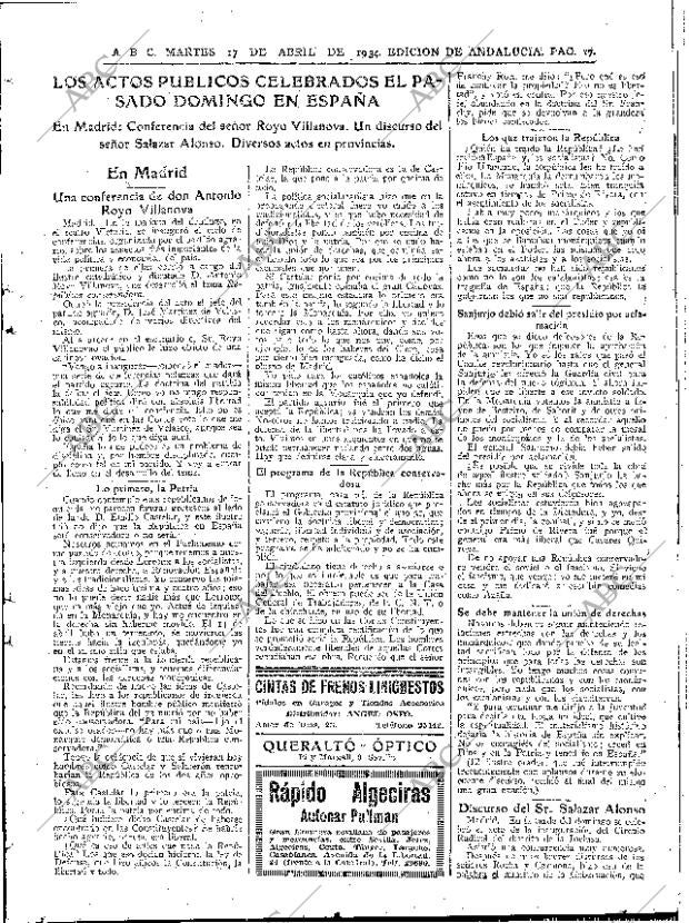 ABC SEVILLA 17-04-1934 página 17