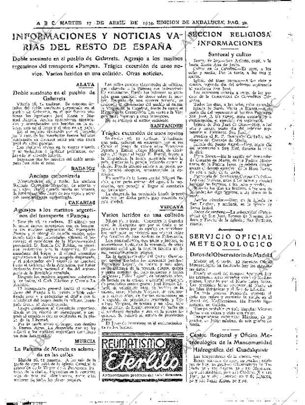 ABC SEVILLA 17-04-1934 página 30