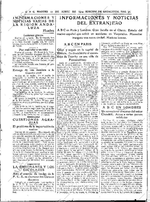 ABC SEVILLA 17-04-1934 página 31