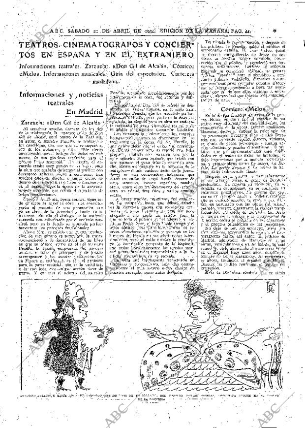 ABC MADRID 21-04-1934 página 44