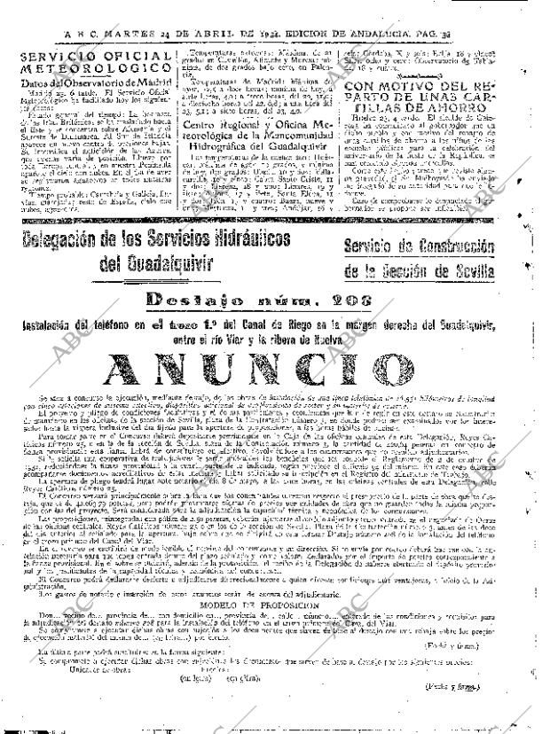 ABC SEVILLA 24-04-1934 página 36