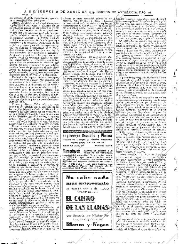 ABC SEVILLA 26-04-1934 página 16