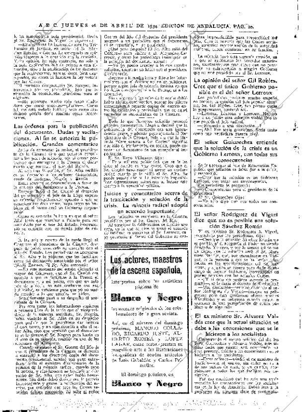 ABC SEVILLA 26-04-1934 página 20