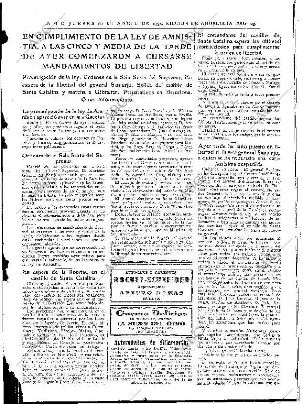 ABC SEVILLA 26-04-1934 página 23