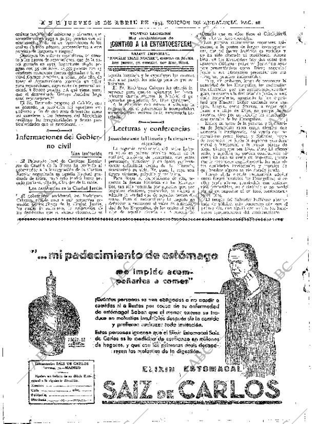 ABC SEVILLA 26-04-1934 página 28