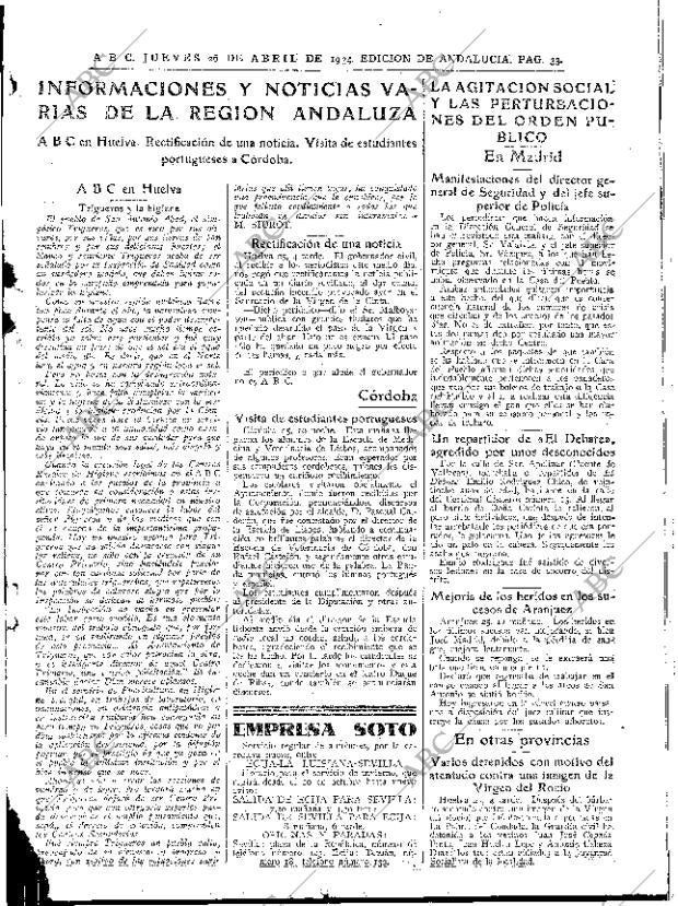 ABC SEVILLA 26-04-1934 página 33