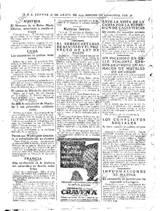 ABC SEVILLA 26-04-1934 página 36