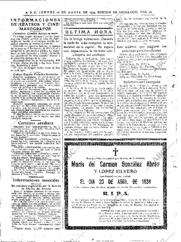 ABC SEVILLA 26-04-1934 página 38