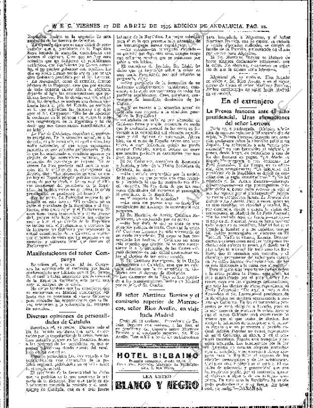 ABC SEVILLA 27-04-1934 página 22