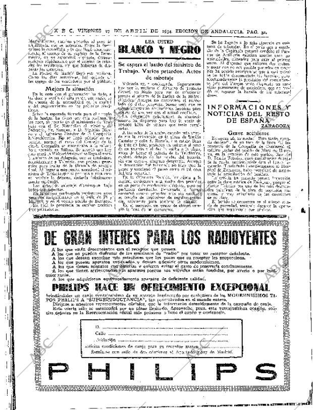ABC SEVILLA 27-04-1934 página 32