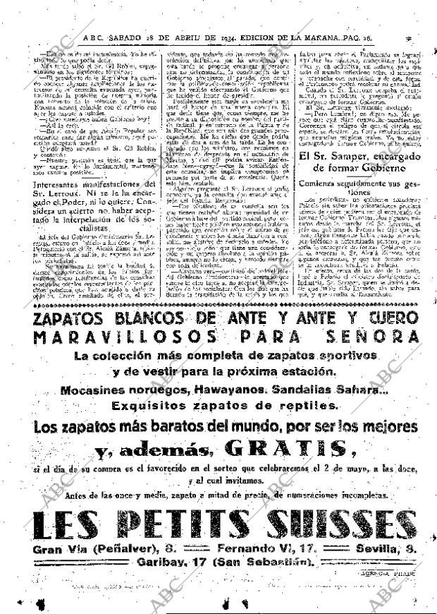 ABC MADRID 28-04-1934 página 16
