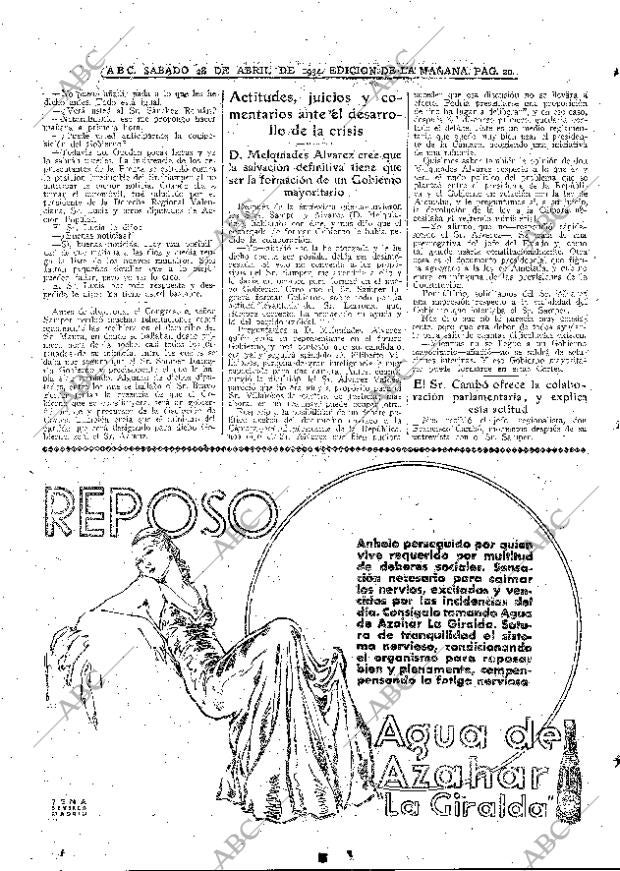 ABC MADRID 28-04-1934 página 20