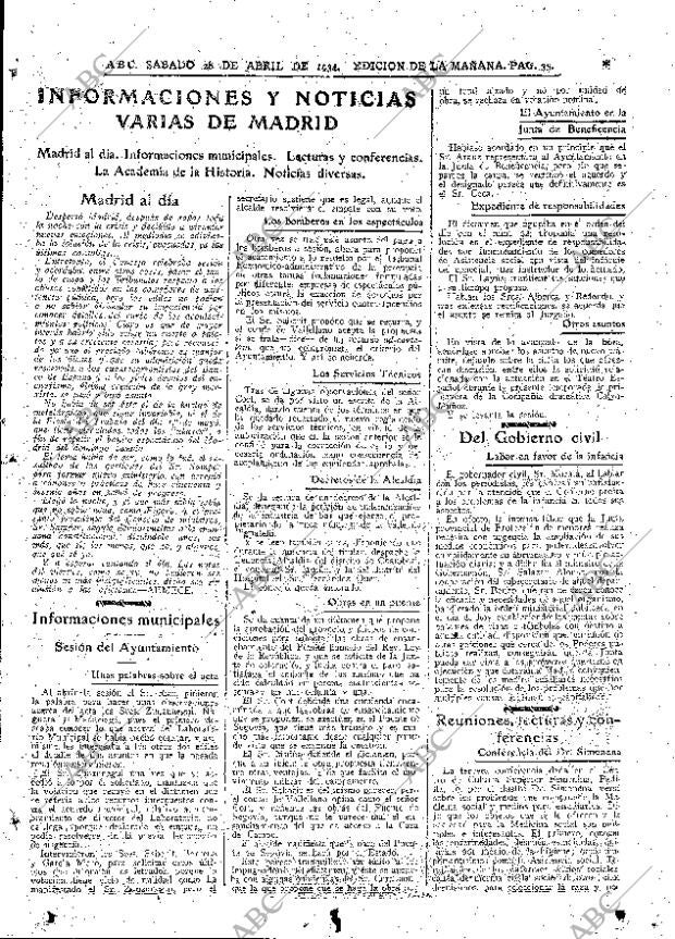 ABC MADRID 28-04-1934 página 35