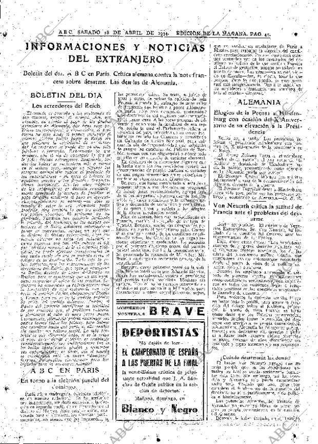 ABC MADRID 28-04-1934 página 41