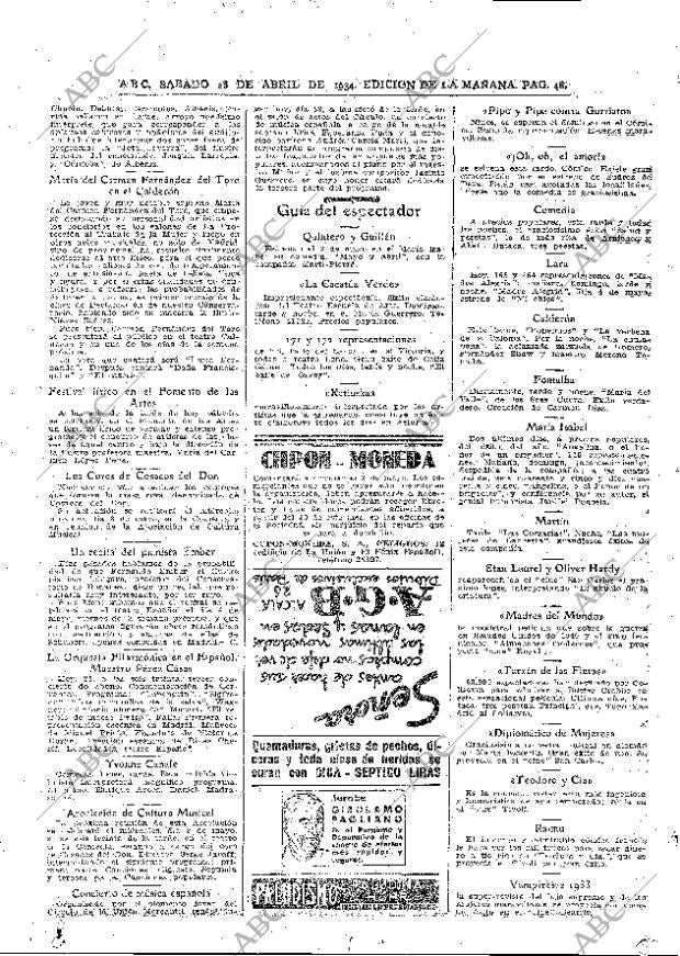 ABC MADRID 28-04-1934 página 48
