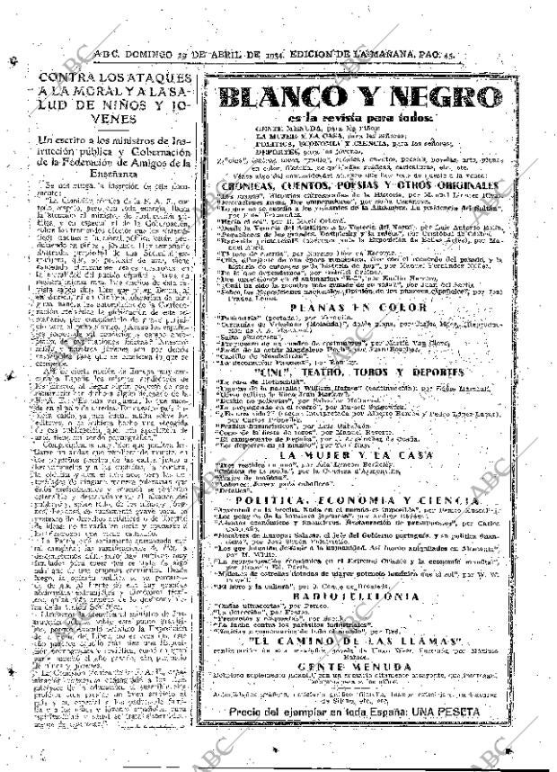 ABC MADRID 29-04-1934 página 29