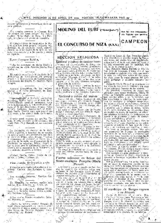 ABC MADRID 29-04-1934 página 43