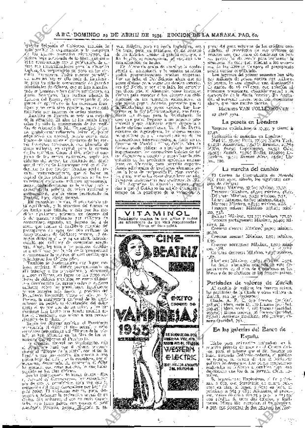 ABC MADRID 29-04-1934 página 46