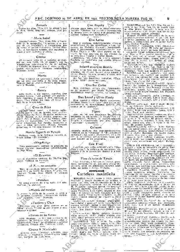 ABC MADRID 29-04-1934 página 52