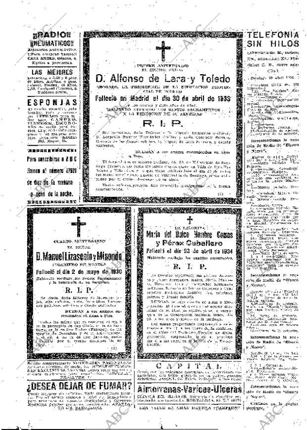 ABC MADRID 29-04-1934 página 58