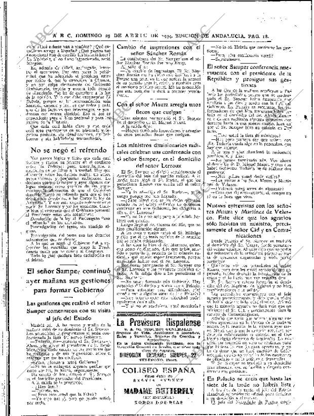 ABC SEVILLA 29-04-1934 página 18