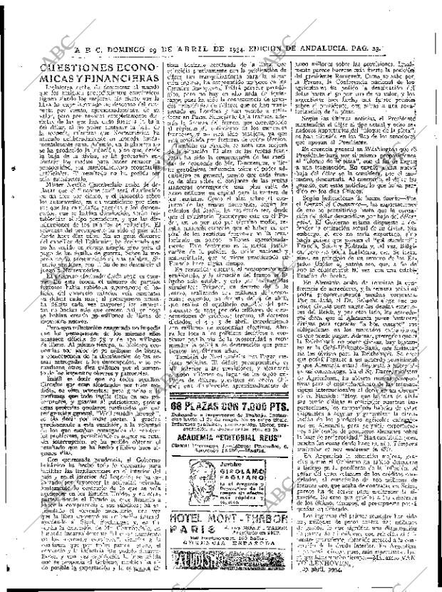 ABC SEVILLA 29-04-1934 página 23