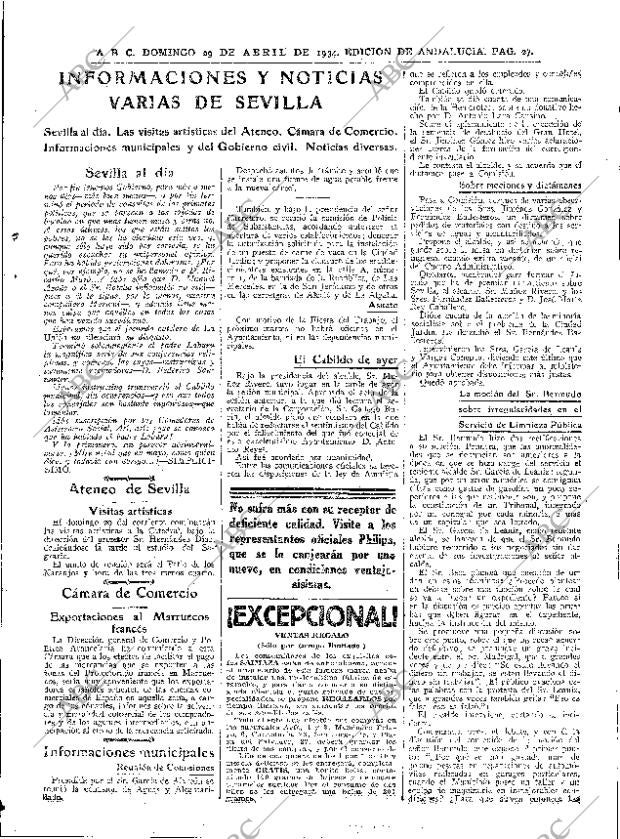 ABC SEVILLA 29-04-1934 página 27