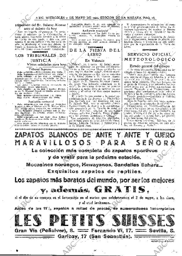 ABC MADRID 02-05-1934 página 18