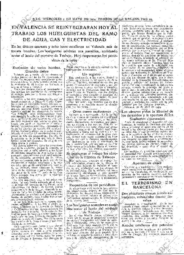 ABC MADRID 02-05-1934 página 29