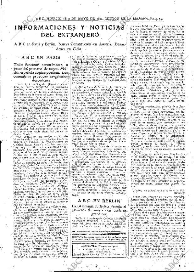 ABC MADRID 02-05-1934 página 33