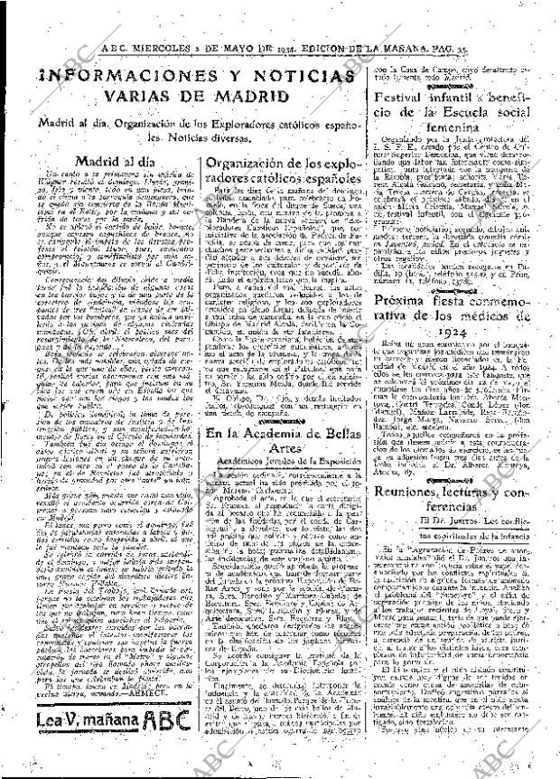 ABC MADRID 02-05-1934 página 35