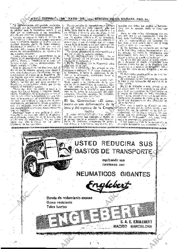 ABC MADRID 03-05-1934 página 20