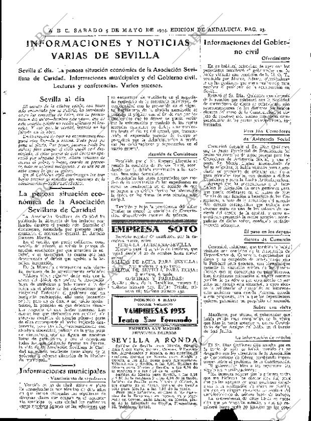 ABC SEVILLA 05-05-1934 página 23