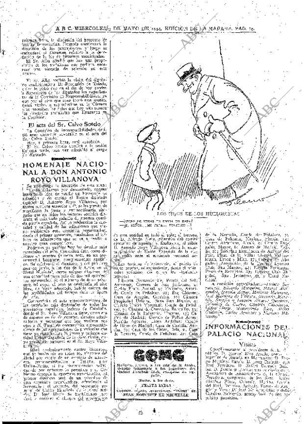 ABC MADRID 09-05-1934 página 19