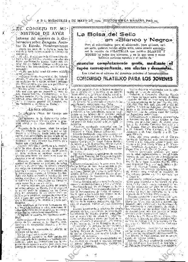 ABC MADRID 09-05-1934 página 29