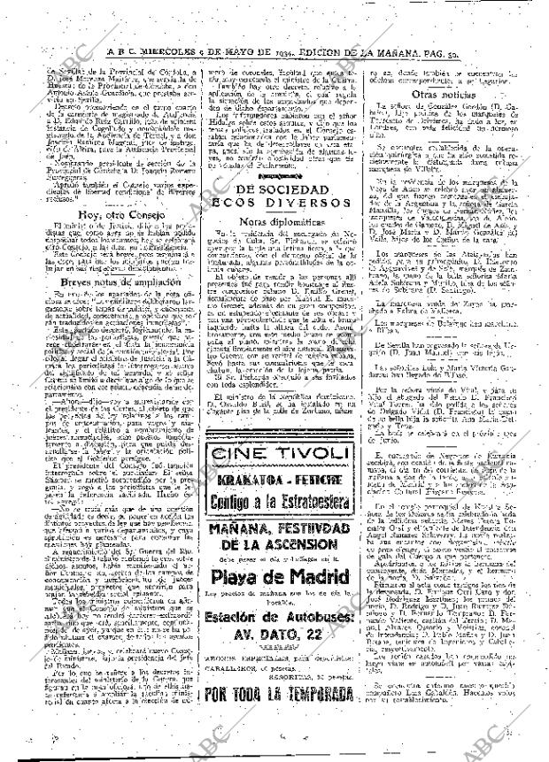 ABC MADRID 09-05-1934 página 30