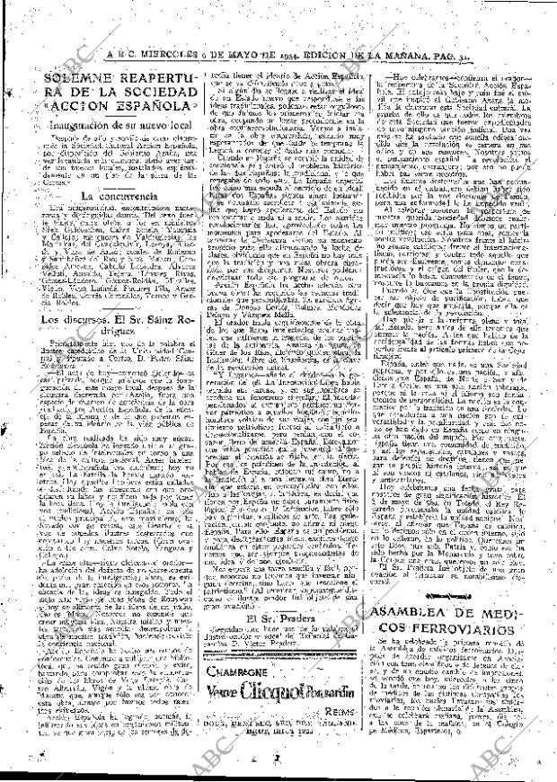 ABC MADRID 09-05-1934 página 31