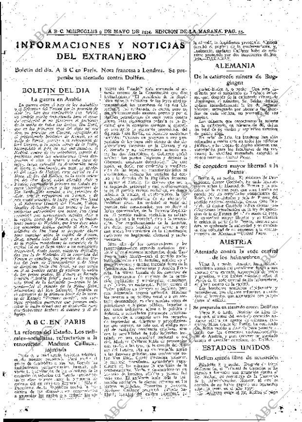 ABC MADRID 09-05-1934 página 35