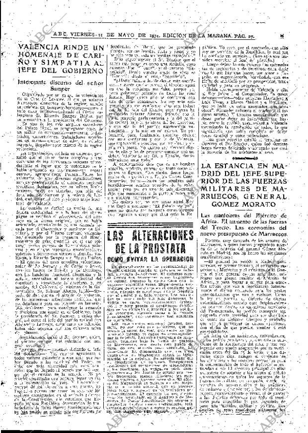 ABC MADRID 11-05-1934 página 27